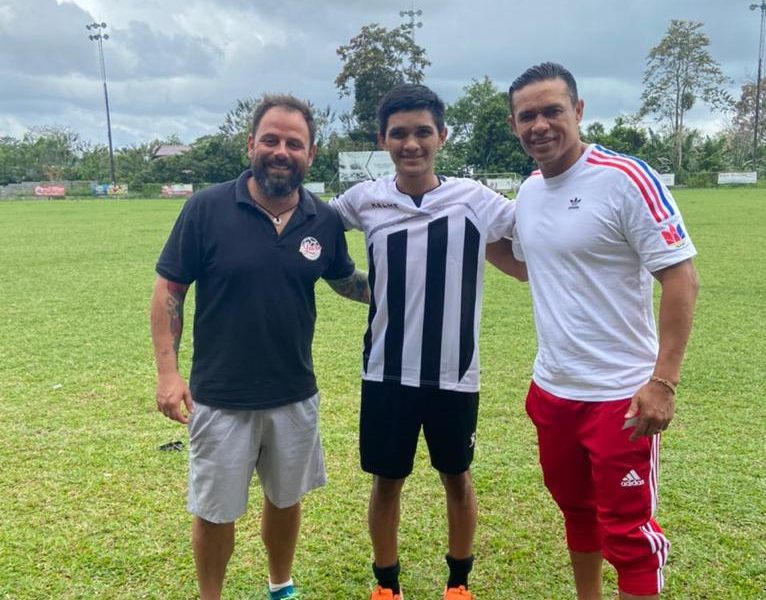 Eduardo Valenzuela, Rolbin Cruz y Walter Centeno: mucho en una misma imagen