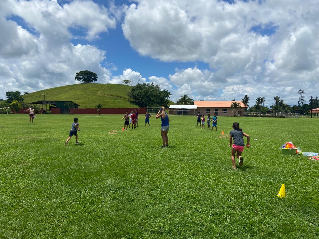 Niños y niñas del Palmar de Pital disfrutaron con Juegos Tradicionales