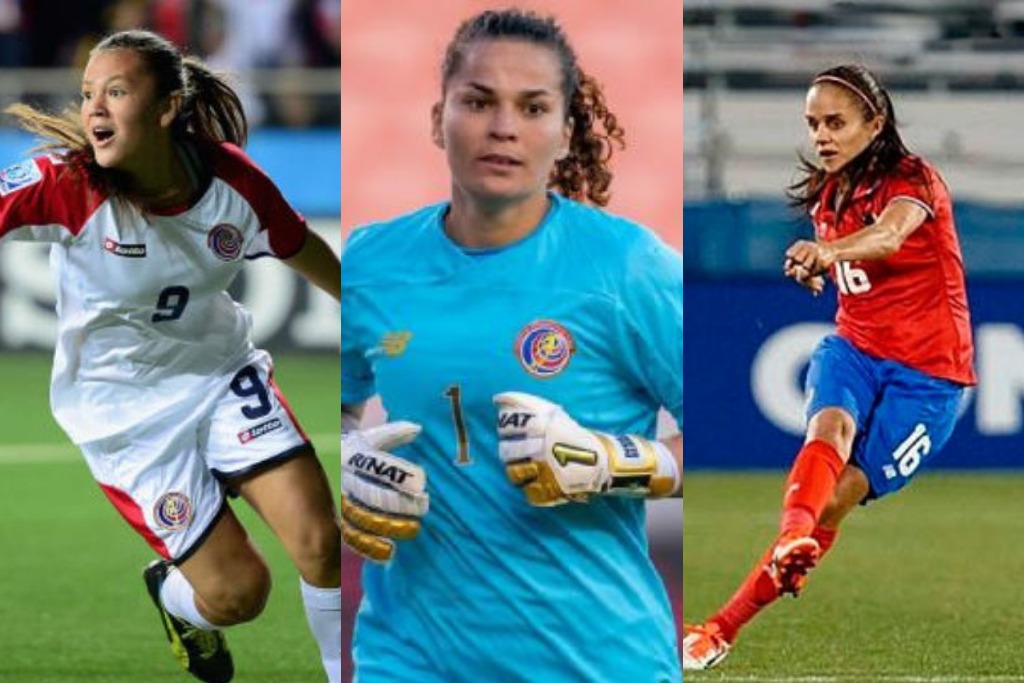 Sofía Varela, Noela Bermúdez y Katherine Alvarado proceden de una tierra fértil para el fútbol femenino