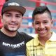 Bryan Vásquez y Jerald Tellez. Uno en la carrera; el otro, empieza